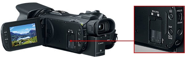 Dual SD Card Slots.