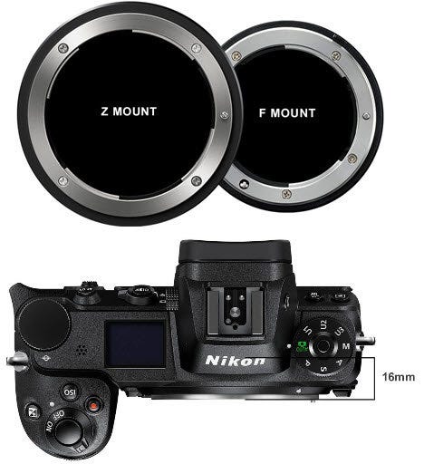 New Z Mount - 17% Wider with 65% slimmer flange*