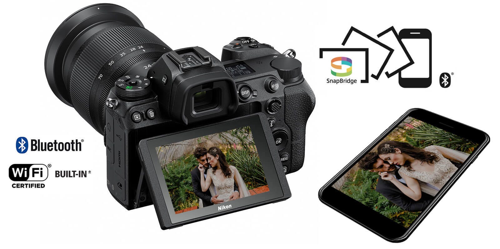 Built-In Wi-Fi® & Bluetooth Low Energy.