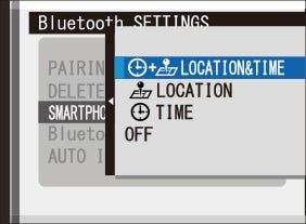Auto Time Adjustment & Geotagging Function.