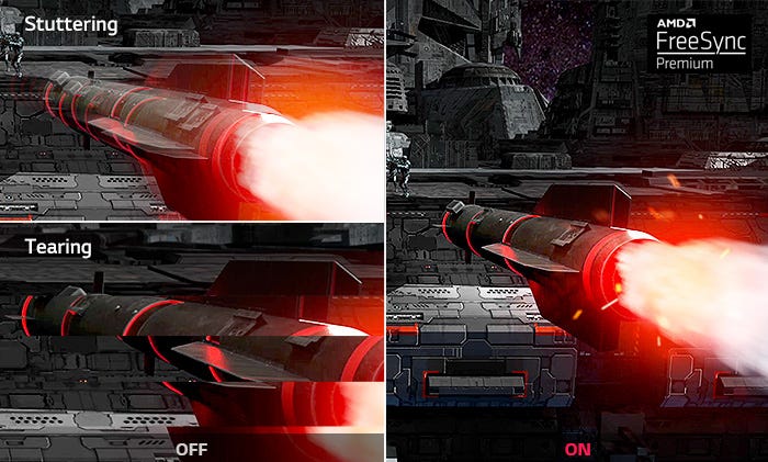 AMD FreeSync. Premium Clearer, Smoother and Faster.