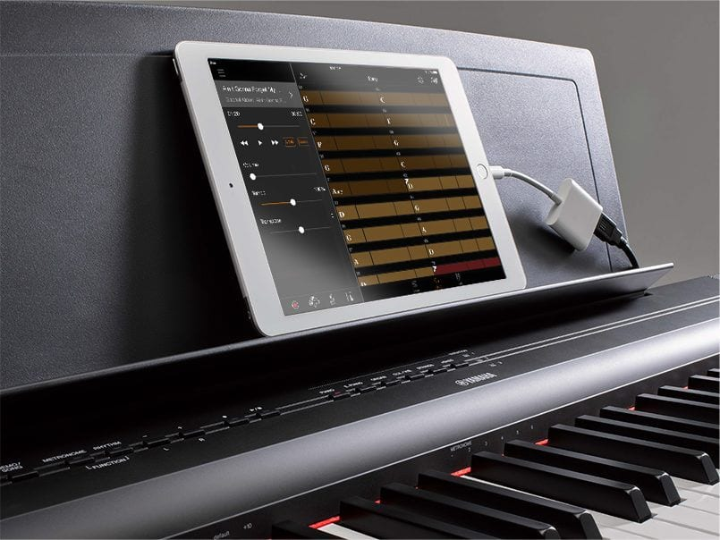 Simple Operation Using The Smart Pianist App.