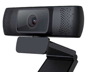 HD 1080P Autofocus Webcam with a wide 90 degree angle of view