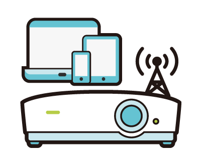 Software-Free Wireless Projection.