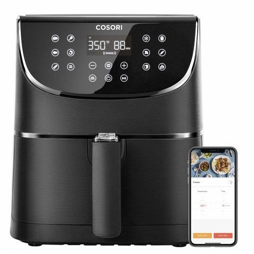 Cosori 5.8-Quart Blue Air Fryer at