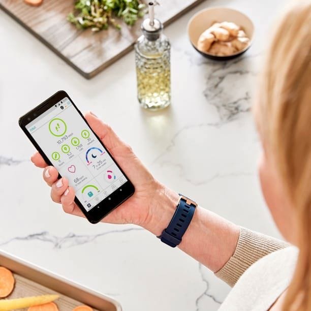 Fitbit App.