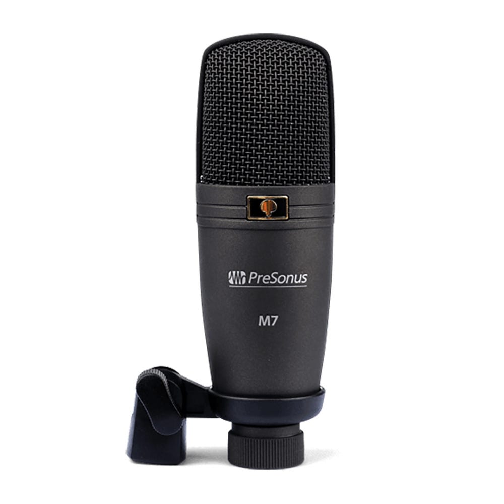 M7 Large-Diaphragm Studio Condenser Microphone With Cable. 