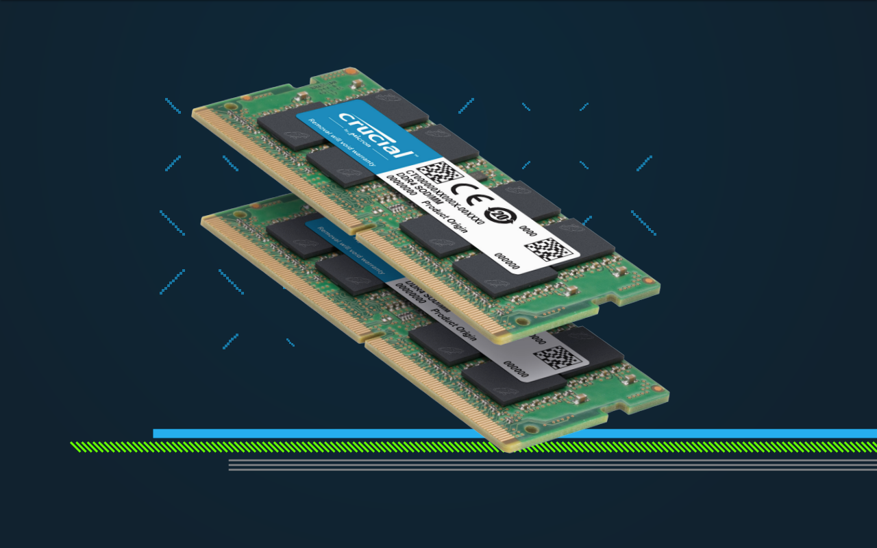 Crucial 8GB 3200 MT/s 288-Pin DDR4 SDRAM UDIMM PC4-25600 Memory