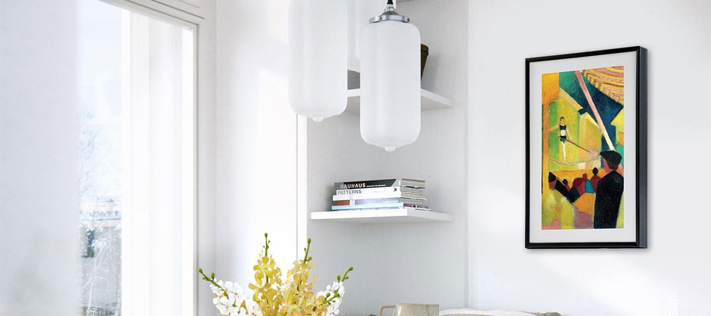 Mounts horizontally or vertically