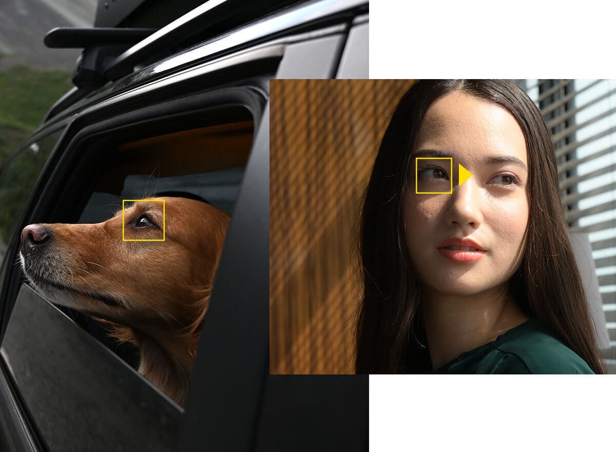 powerful eye detection autofocus