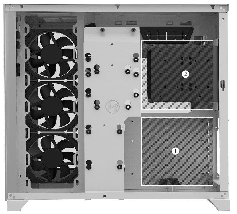 Dual PSUs Capability For Efficiency.