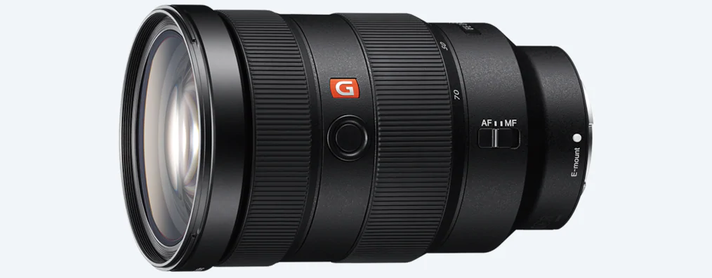 Sony FE 24-70mm F2.8 GM Standard Zoom Lens.