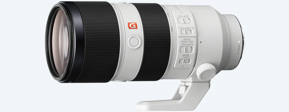 Sony FE 70-200mm f/2.8 lens.