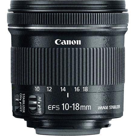 Canon EF-S 10-18mm f/4.5-5.6 IS STM Lens 9519B002 - Adorama