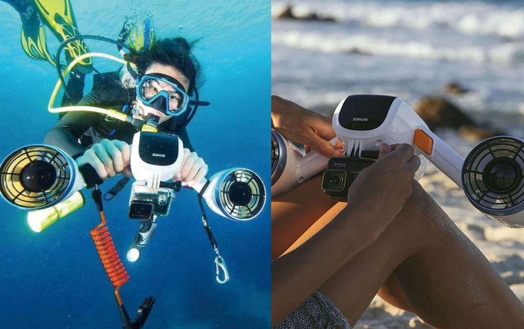 underwater scuba photography mount