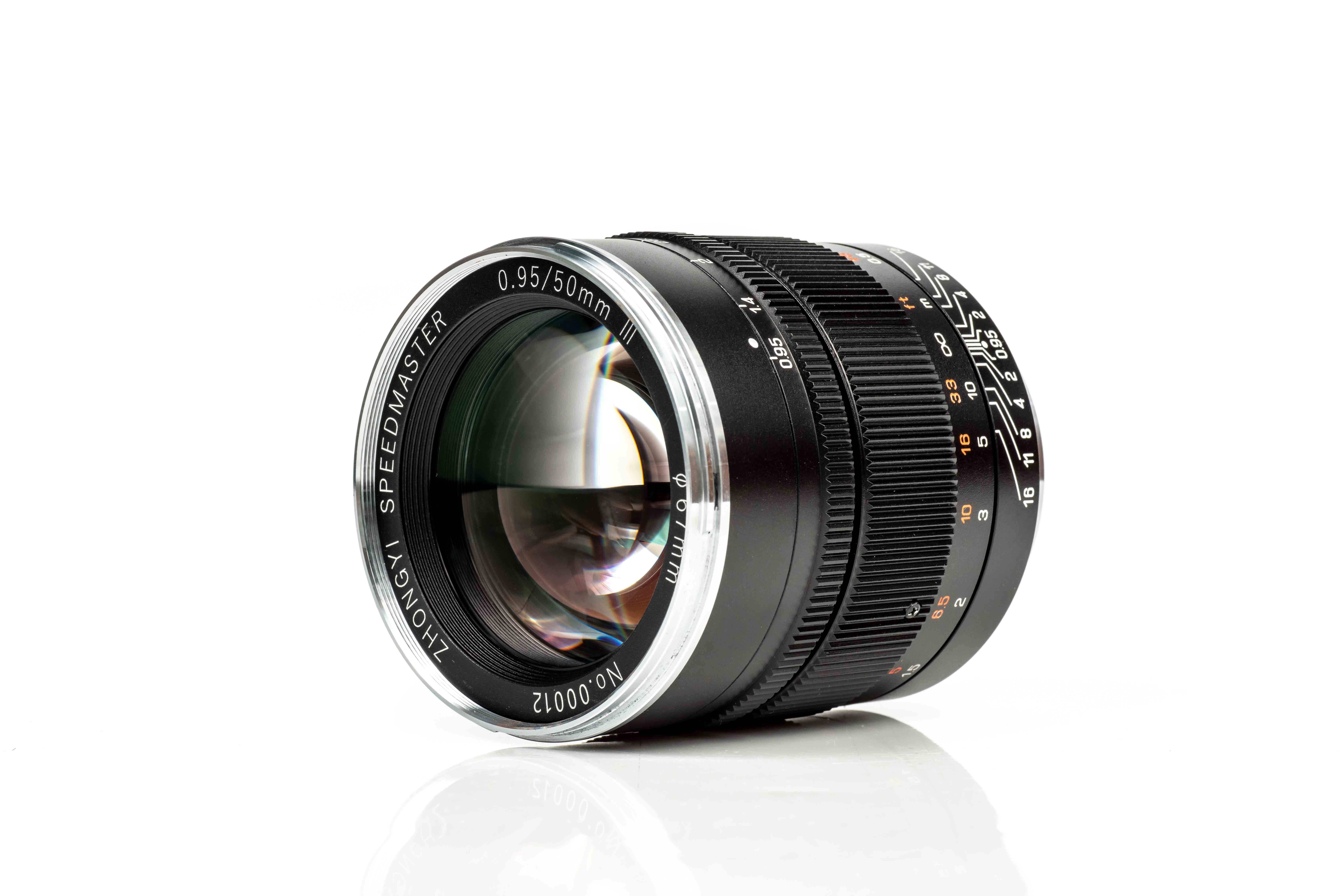 ompact size and better flare resistance lens