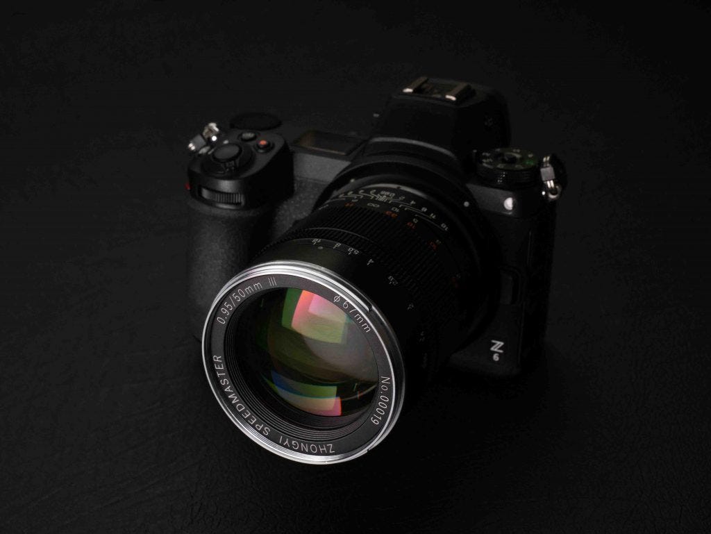 Mitakon Zhongyi Speedmaster 50mm f/0.95 Lens for Canon EF