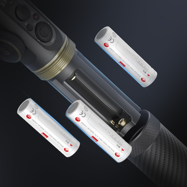 Removable Batteries for Maximized Runtime.
