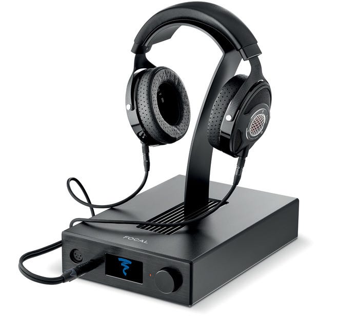 premium use and design headphones and digital analog converter