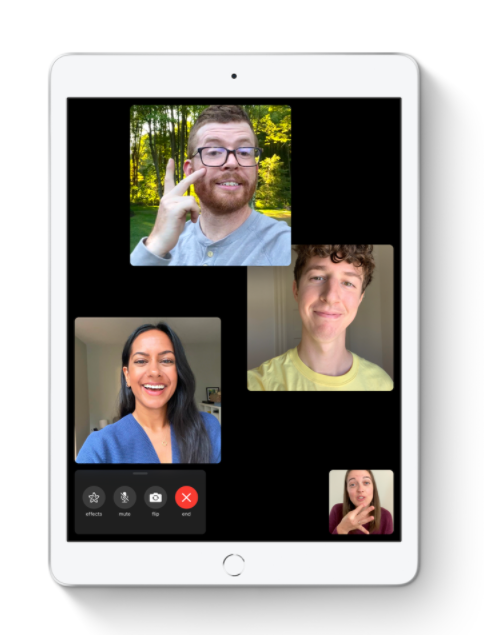 apple ipad facetime