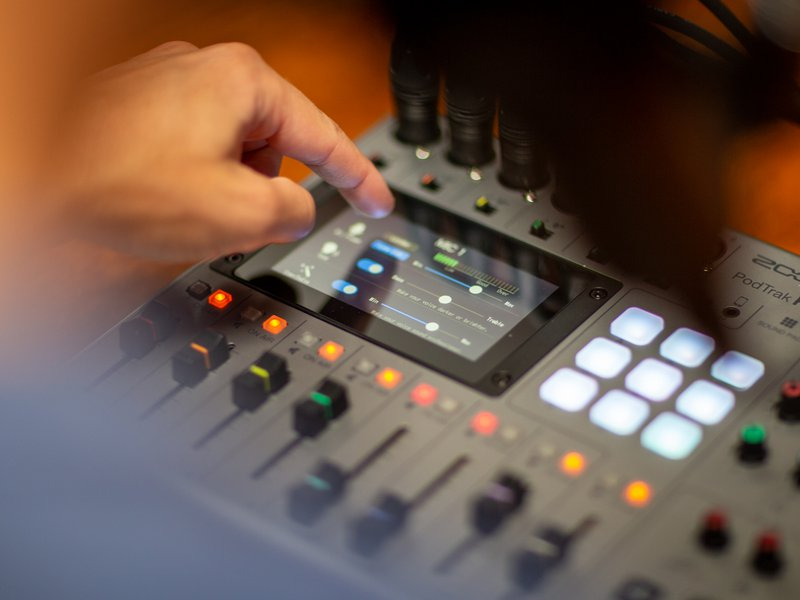 mic preamp slider