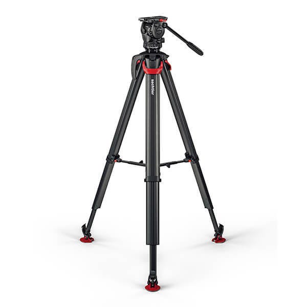 Sachtler aktiv6 Sideload System with flowtech75 Tripod & Mid