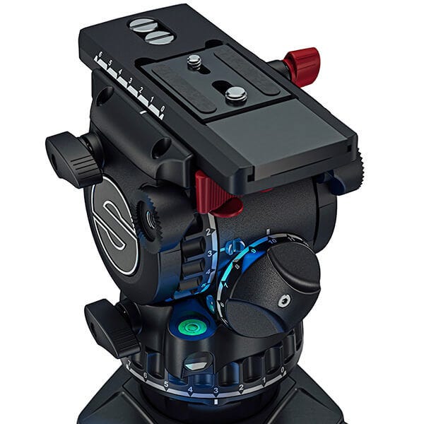 Speedlevel technology tripod fluid head