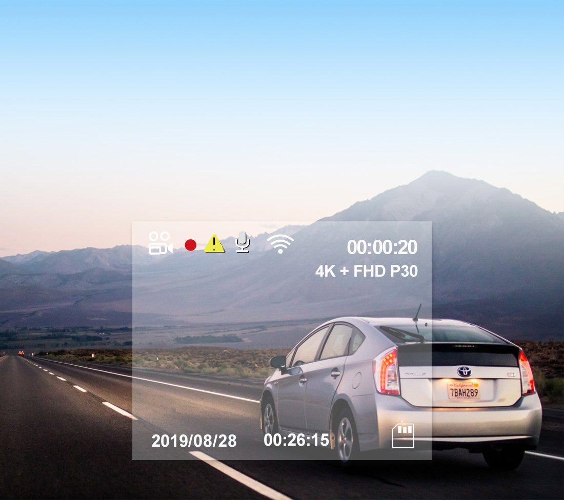 4k dash cam