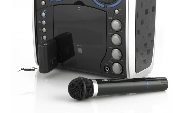 Connect Your Wireless Receiver & Enjoy The Freedom Of Your Wireless Mic.