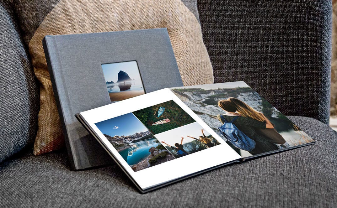 Leather Photo Books - Premium Layflat & Professionally Leather Bound -  Printique, An Adorama Company