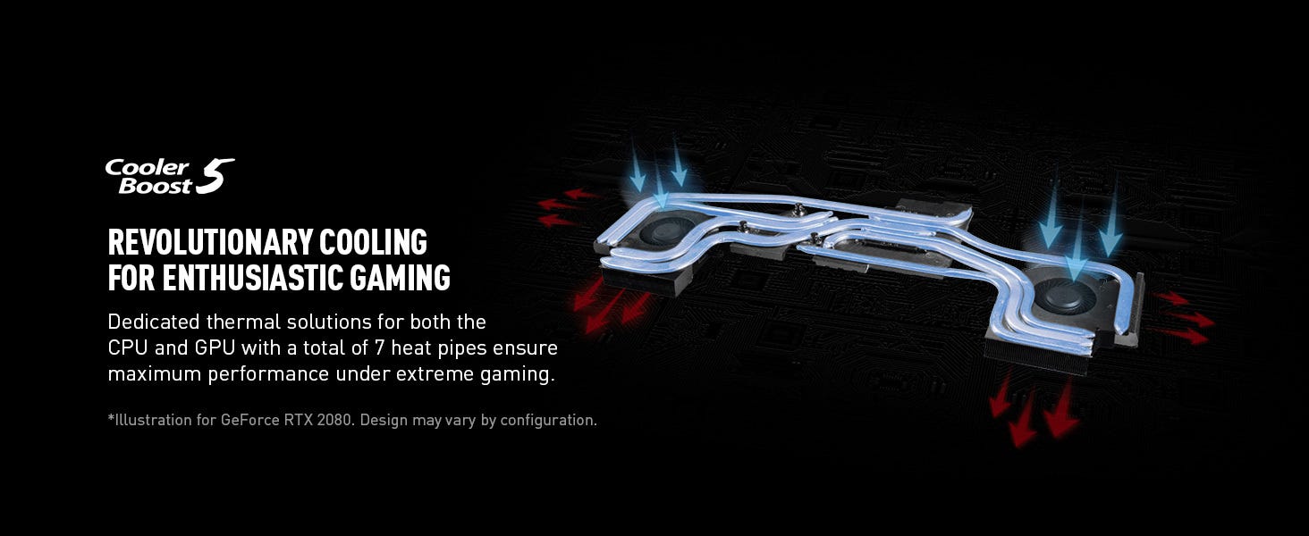 revolutionary cooling fan gaming laptop