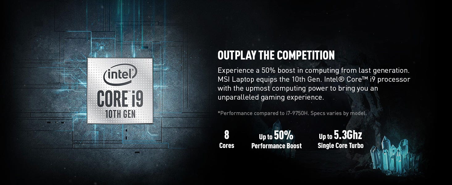 intel core i9 computing power gaming laptop