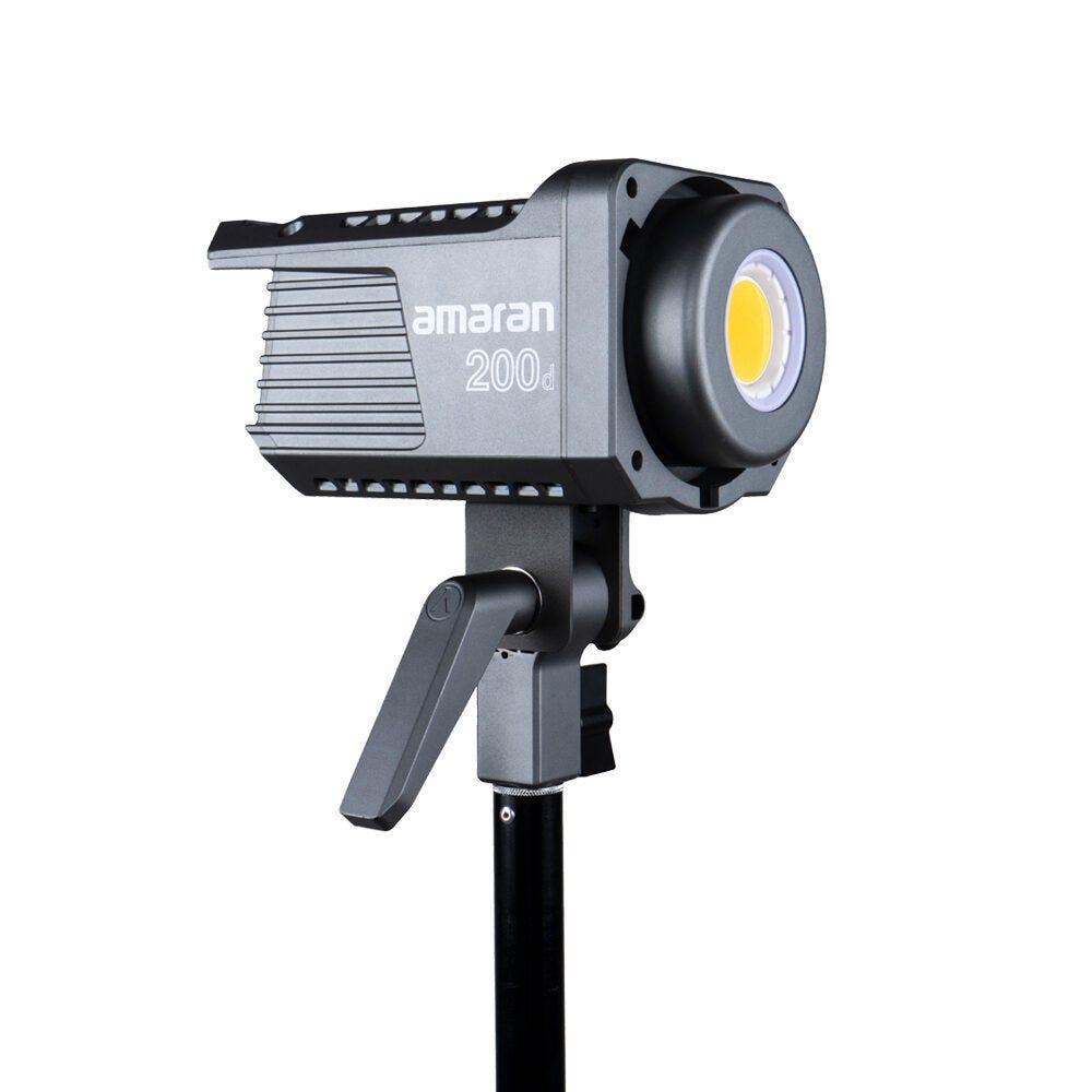- Compact Lamp Head with Built-in Controls.