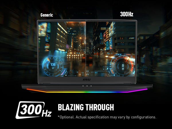 300 hz speed gaming laptop