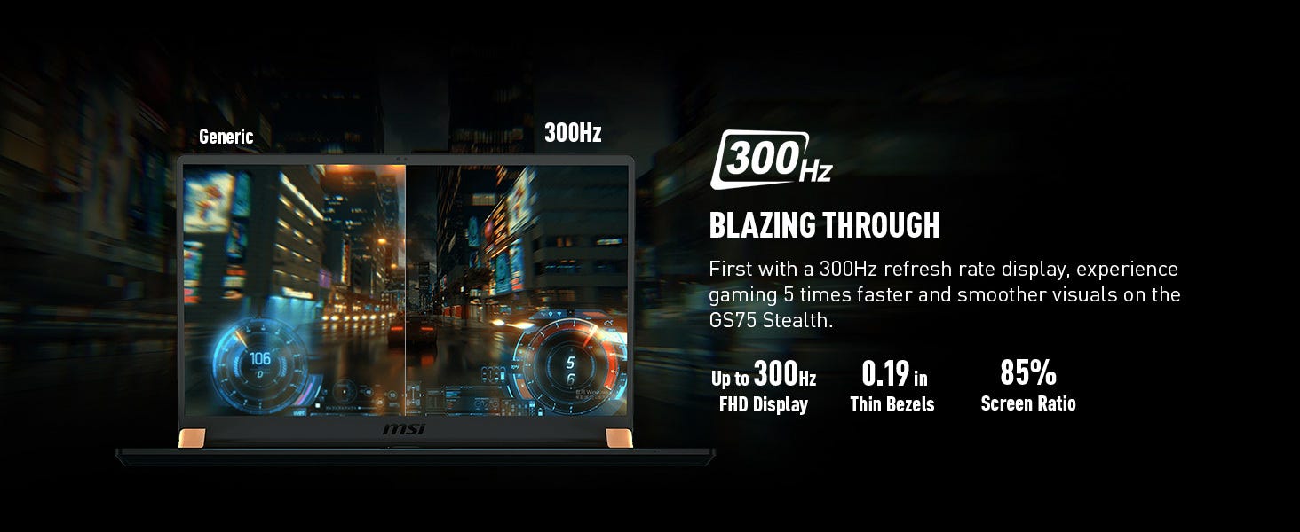300hz fast processing gaming laptop