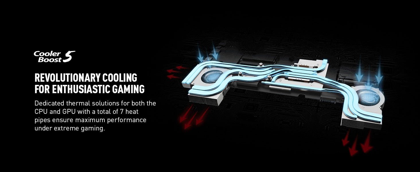 cooling fan gaming laptop