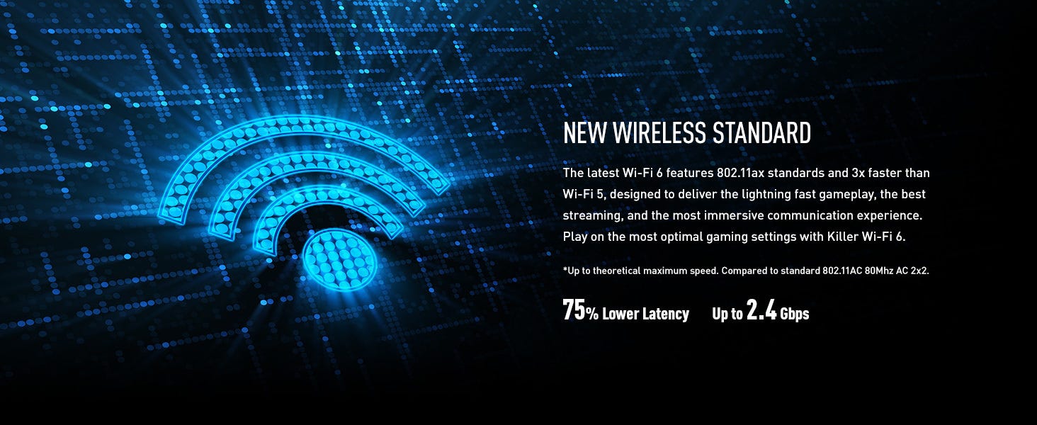 high speed wifi connection gaming laptop