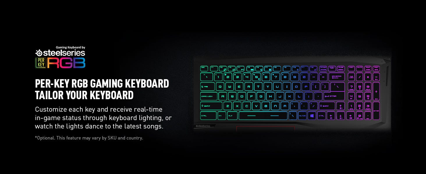 RGB keyboard gaming laptop