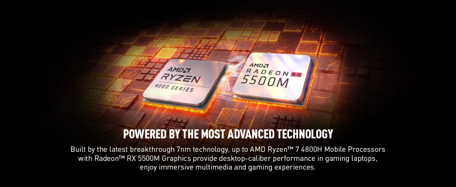 4800H Mobile Processors