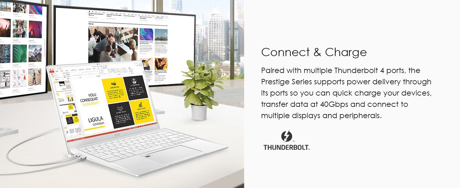 easy connect and charge notebook laptop