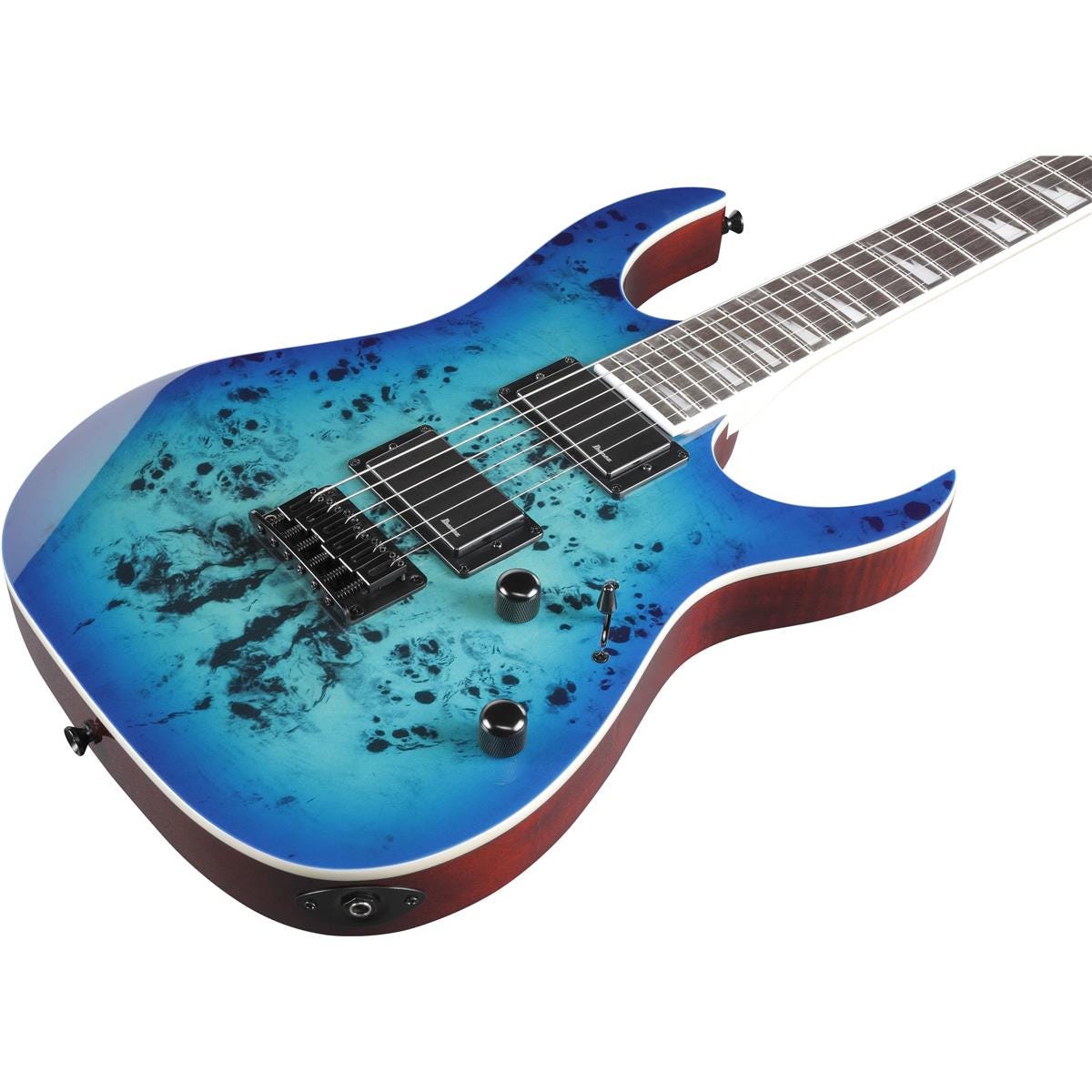 Ibanez GRGR221PA Gio RG Electric Guitar, Aqua Burst