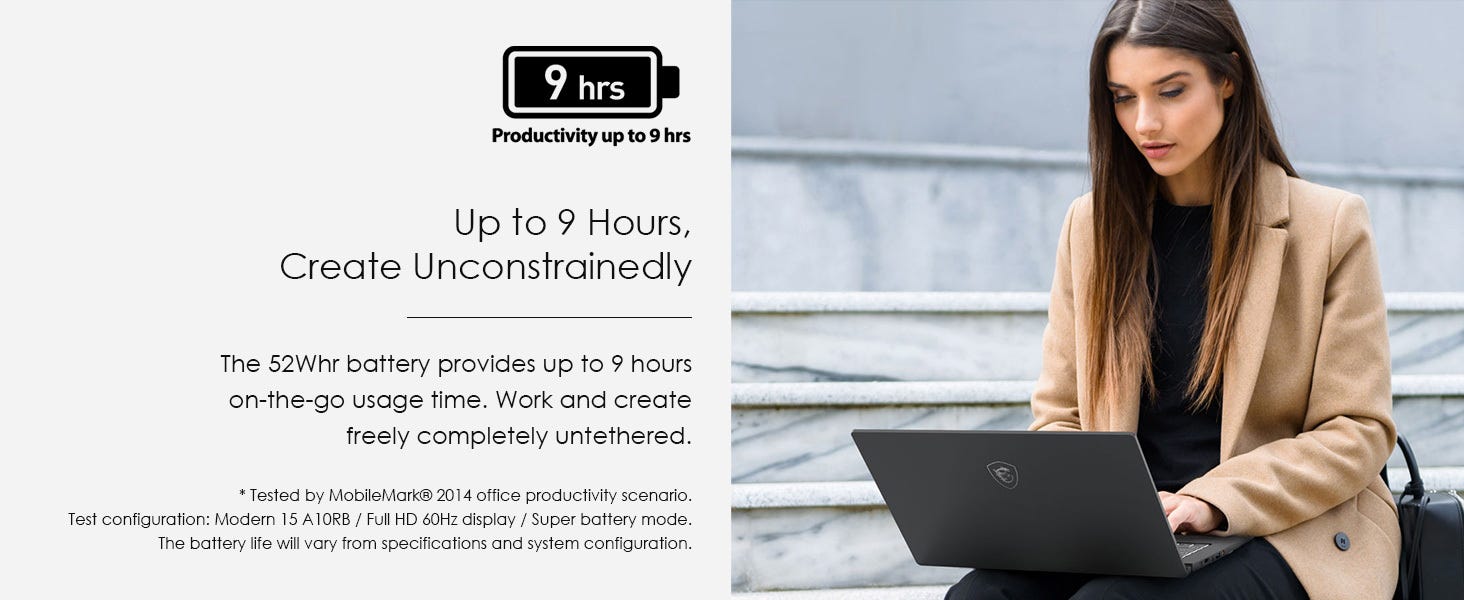9 hour battery laptop
