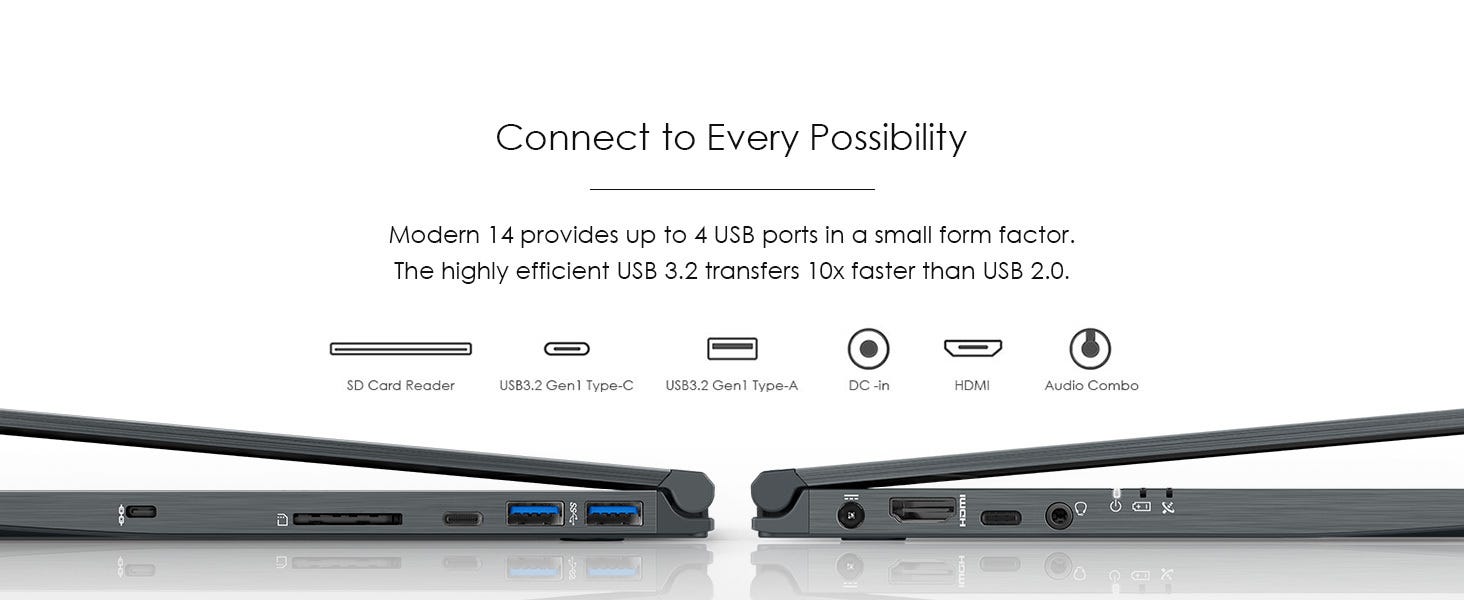multi port notebook laptop