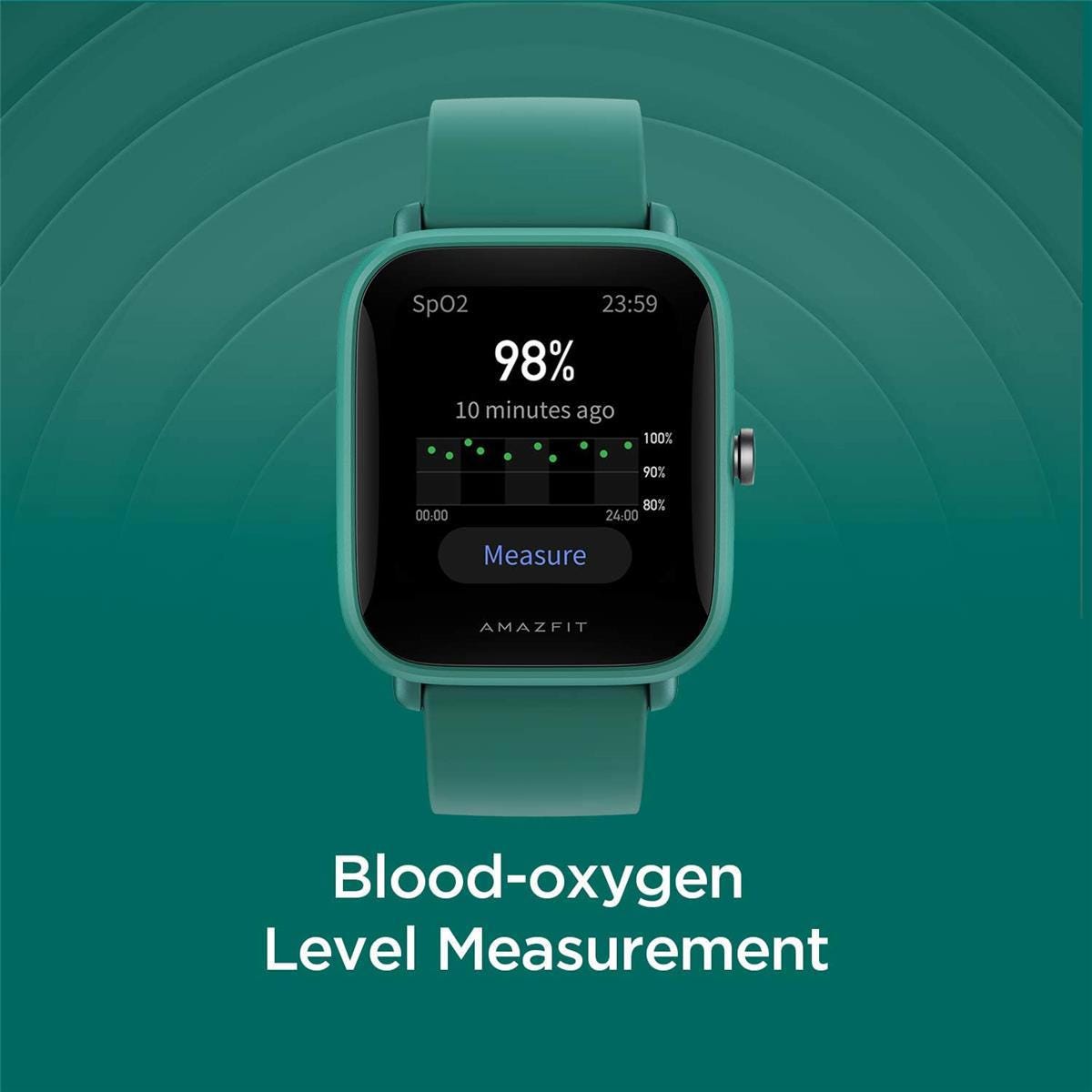 amazfit bip u oxygen sensor