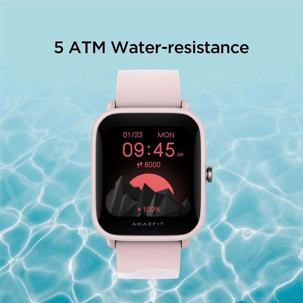 5 ATM Water-Resistance.