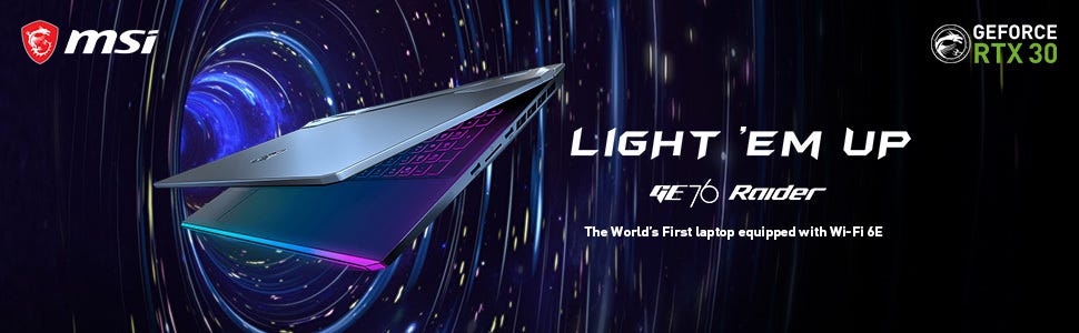 MSI GE76 Raider Notebook Laptop