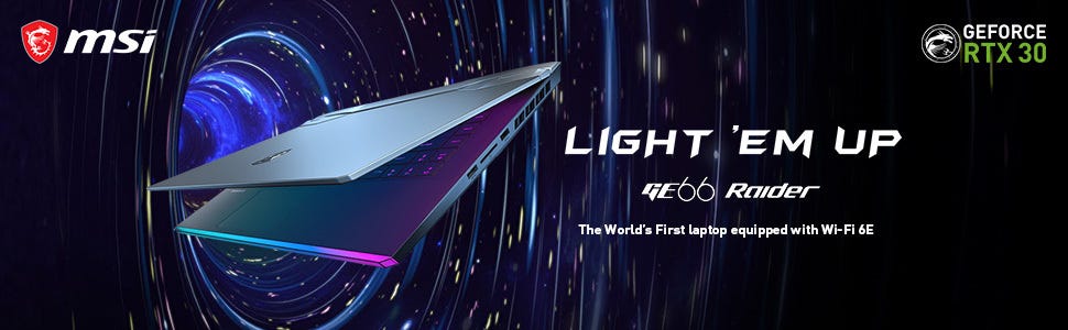 MSI GE66 Raider Notebook Laptop