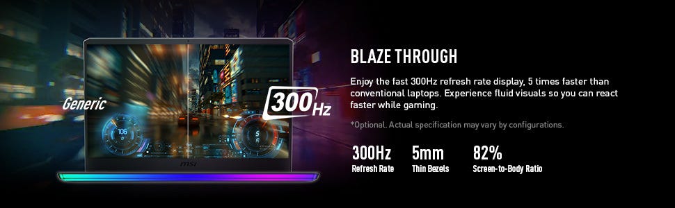 300HZ Notebook Laptop