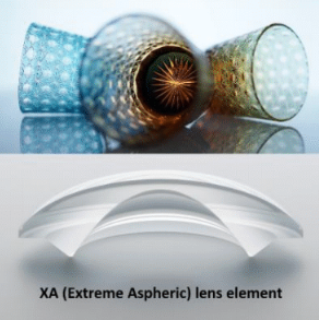 Two XA (Extreme Aspherical) lens element