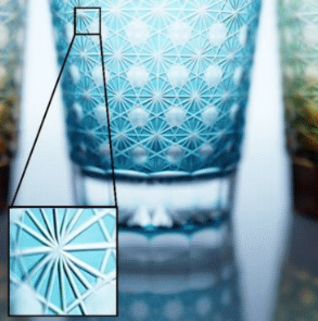 An ED glass element